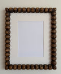 Wood bobbin frame